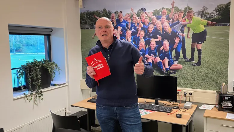 Foto Bart voorzitter FC Trias