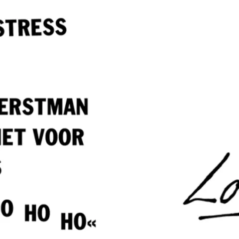 Kerststress ho ho ho